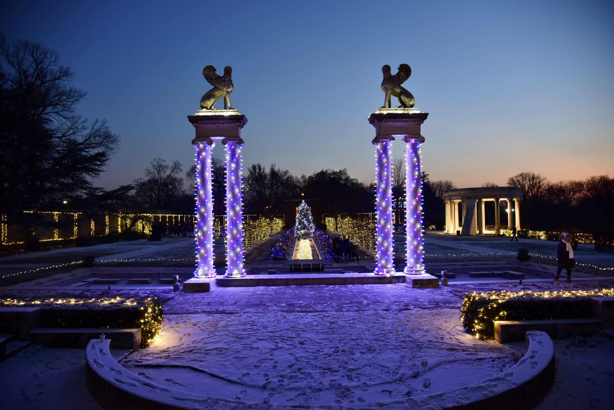 Untermyer Gardens Grand Holiday Illumination Opens December 12