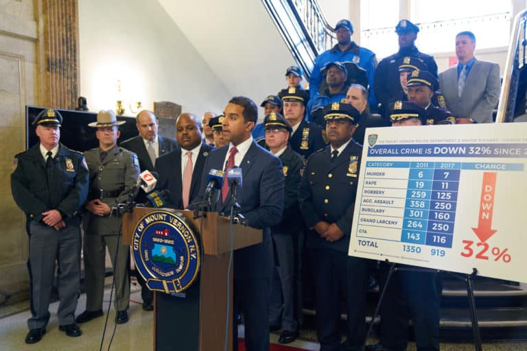 Crime Rate in Mt. Vernon  Drops 32% Since 2011