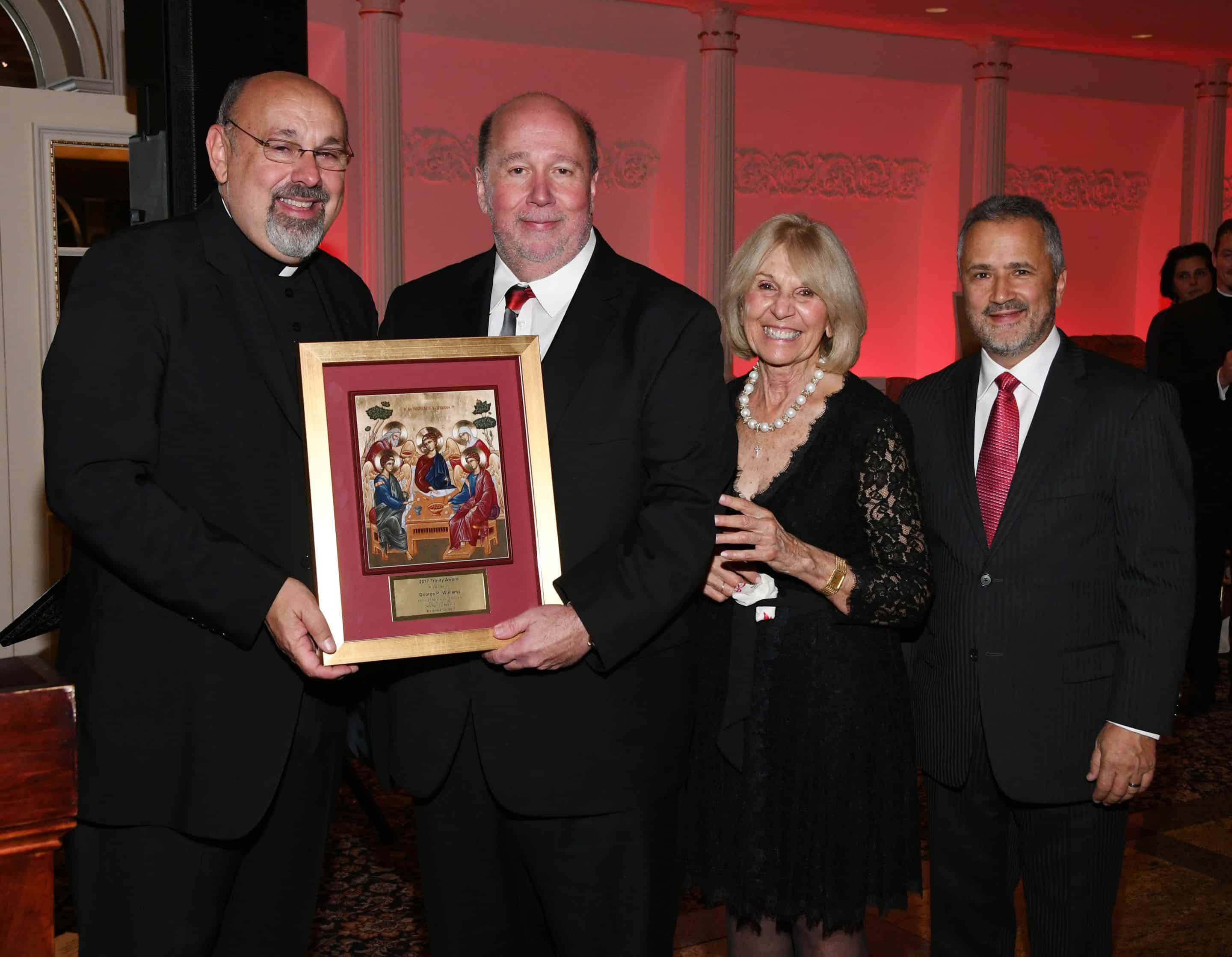 A.G. Williams Painting Honored for Service A.G. Williams Painting Honored for Service