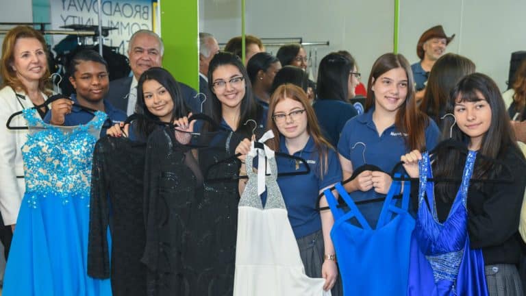 Broadway Community Center  Collects Donated Prom Dresses