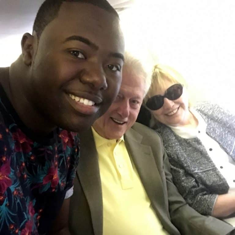 Westchester Black College  Advocate Meets the Clintons