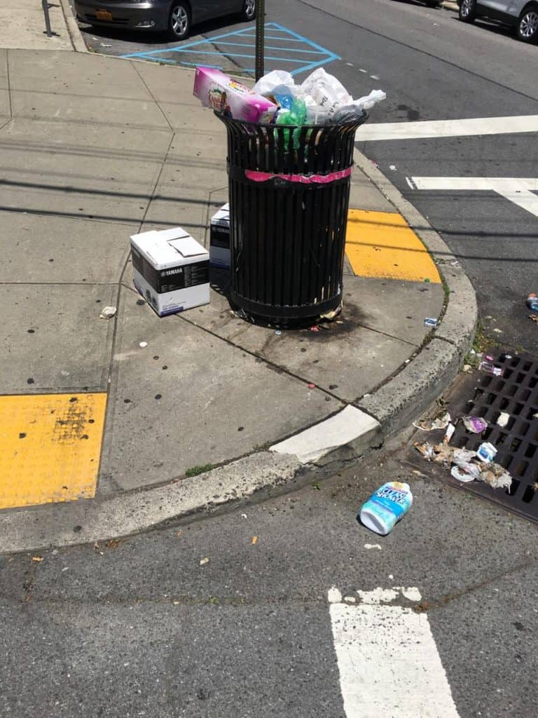 To Be or Not to Be: Garbage  Cans on Yonkers Streets