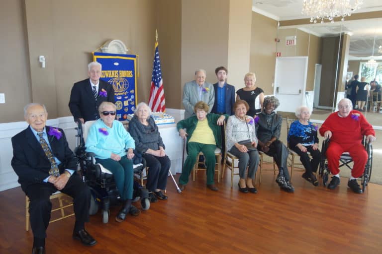 East Yonkers Kiwanis Honor Volunteers Age 90-Plus