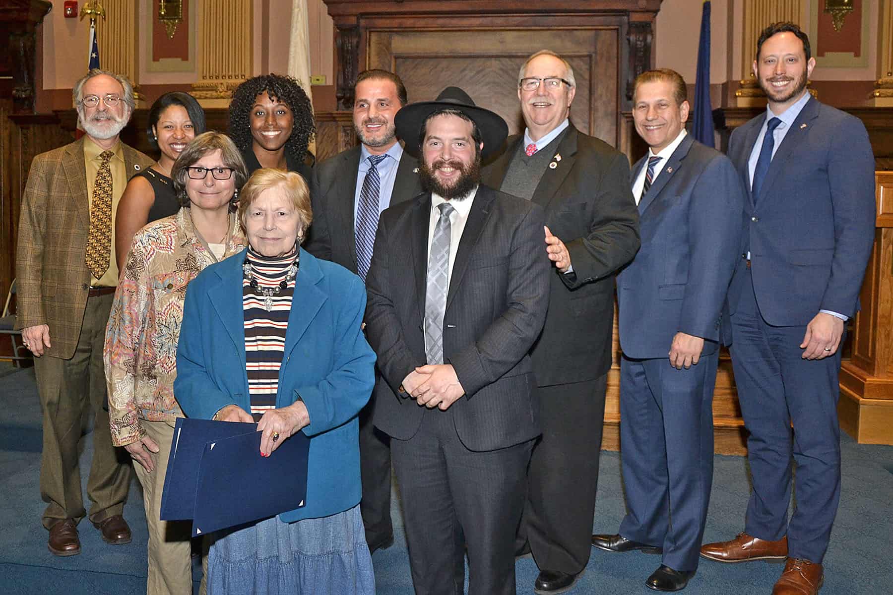 Yonkers Holocaust Survivor Visits City Hall Yonkers Holocaust Survivor Visits City Hall