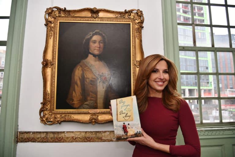 Mary Calvi Pens Book on  Washington-Philipse Love