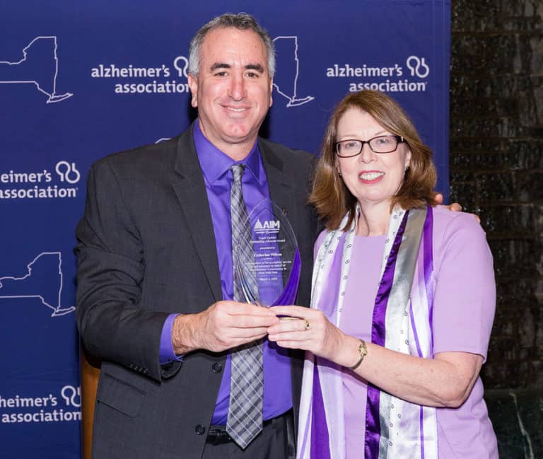Alzheimer’s Advocate Honored During Advocacy Day in Albany