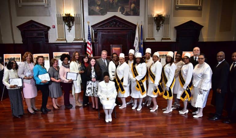 Mayor Spano Presents ‘Women of Distinction’ Awards