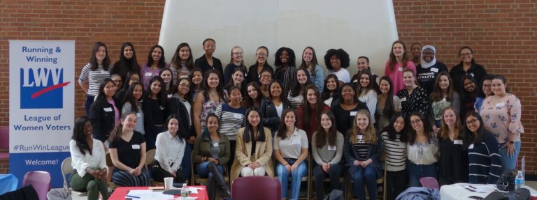 Teenage Girls Encouraged   To Seek Elected Office