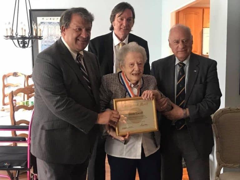 WWII Vet Hilda Lacoff Honored