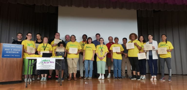 Yonkers On the Move Walks Toward 30,000 Miles