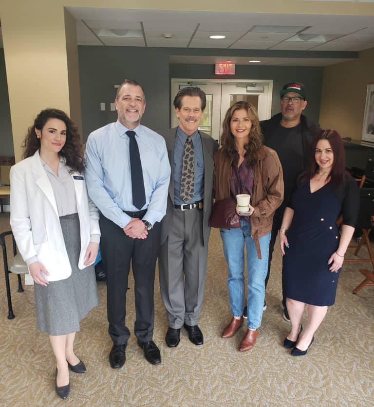Kevin Bacon Films “City of a Hill” in Westchester