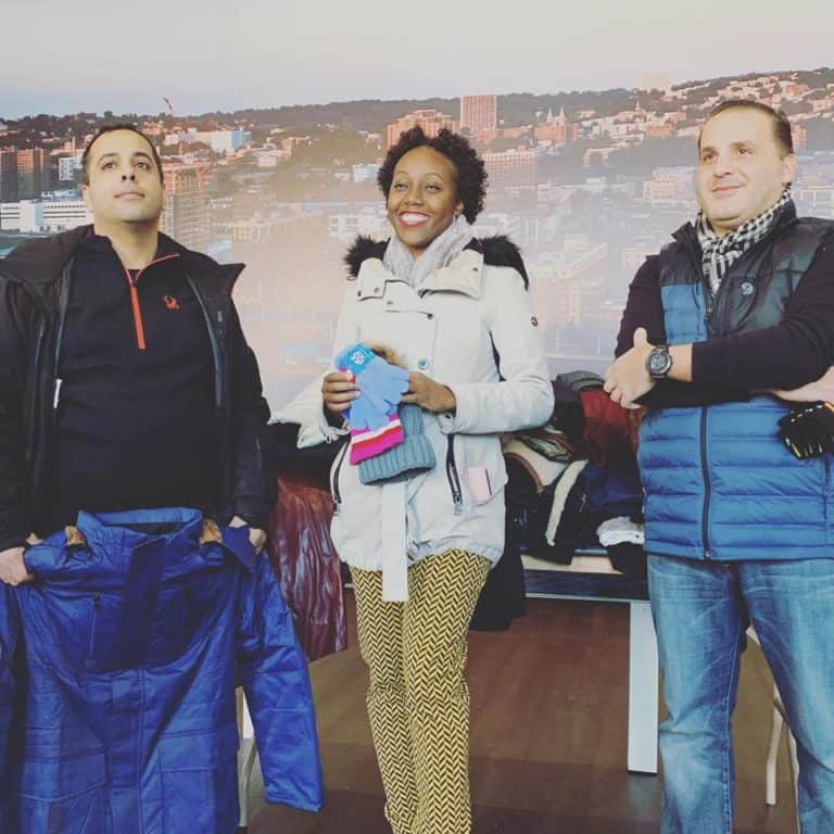 Khader & Williams Distribute Winter Clothing for MLK Day of Service