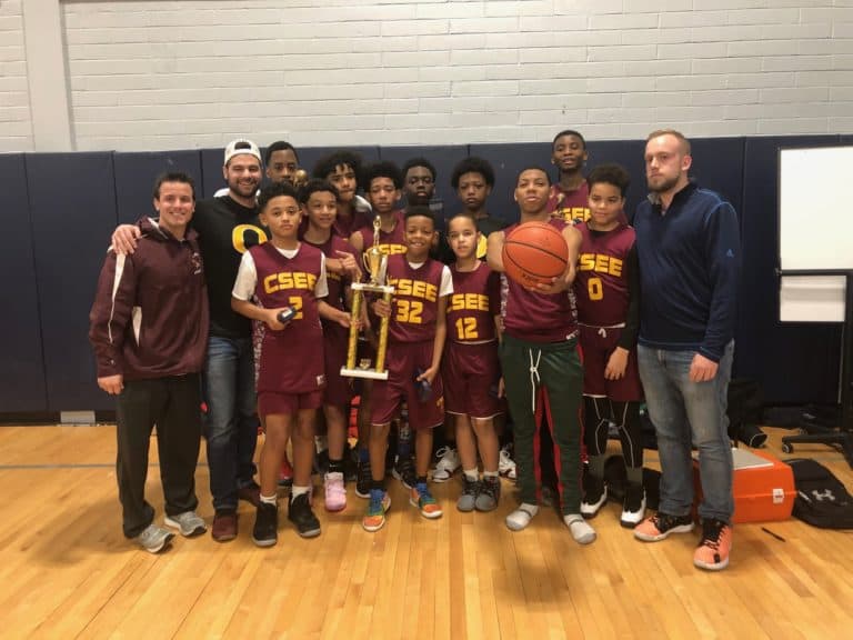 CSEE Middle School  Boys’ Hoops Undefeated