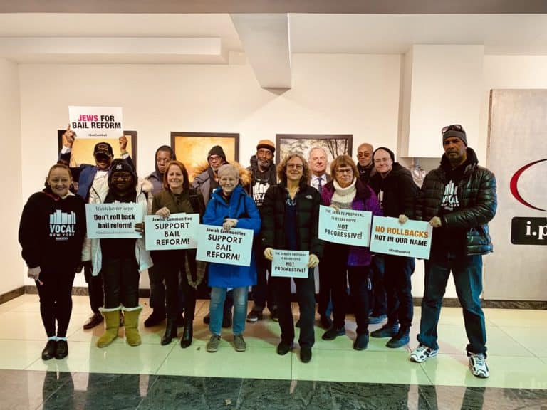 Bail Reform Supporters Say “No Rollbacks”