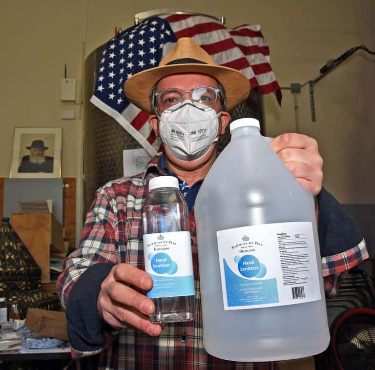 Made in Yonkers– Distillery Makes Hand Sanitizer