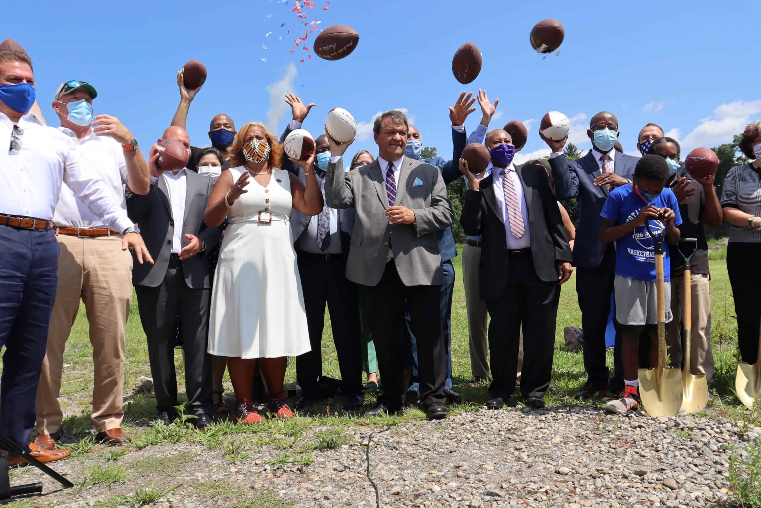 Good news for Mount Vernon: Memorial Field Groundbreaking Good news for Mount Vernon: Memorial Field Groundbreaking