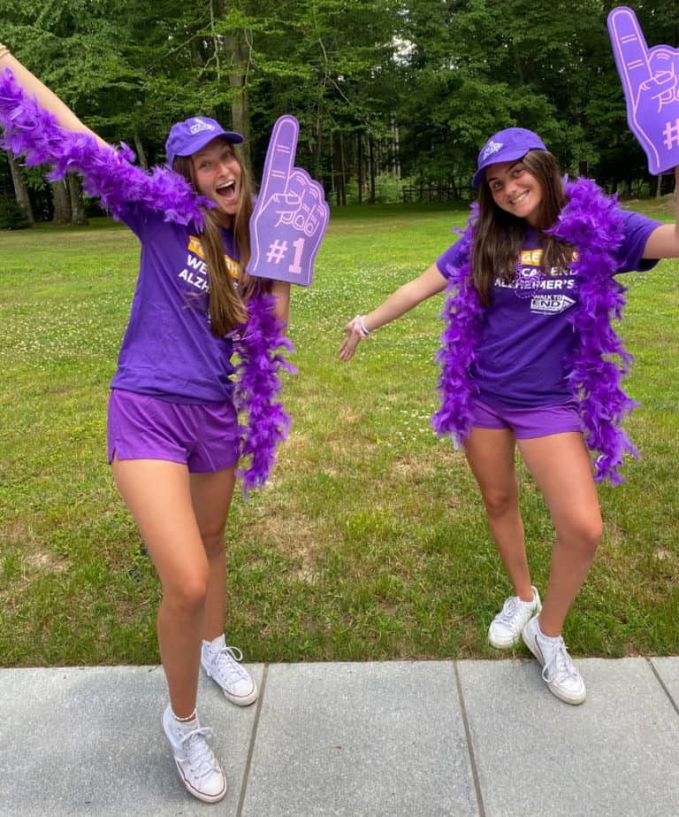 High School Sophomores Step Up  for Westchester Walk to End Alzheimer’s