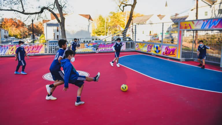 “Mini” Soccer Field Opens at Stefanik Park