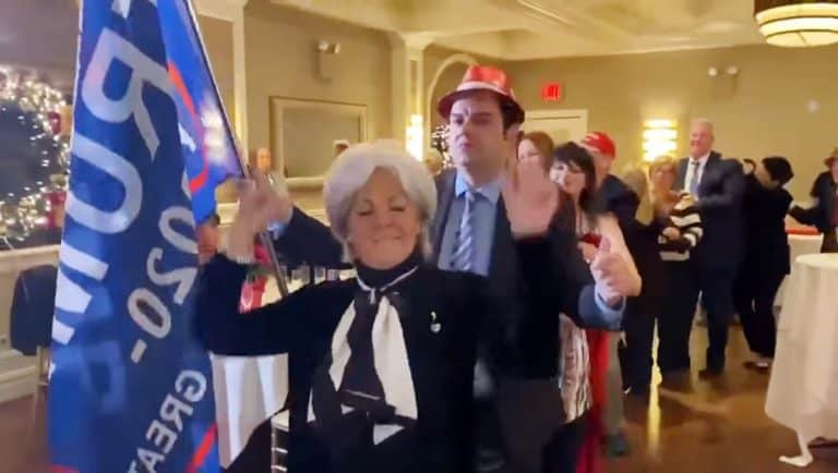 NYC Republicans Gone Wild! Holiday Party Without Masks or a Care in the World