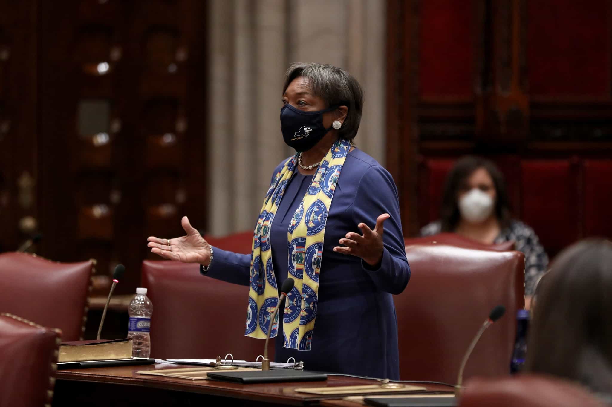 Stewart-Cousins Presents Major Voting Reform Package Stewart-Cousins Presents Major Voting Reform Package
