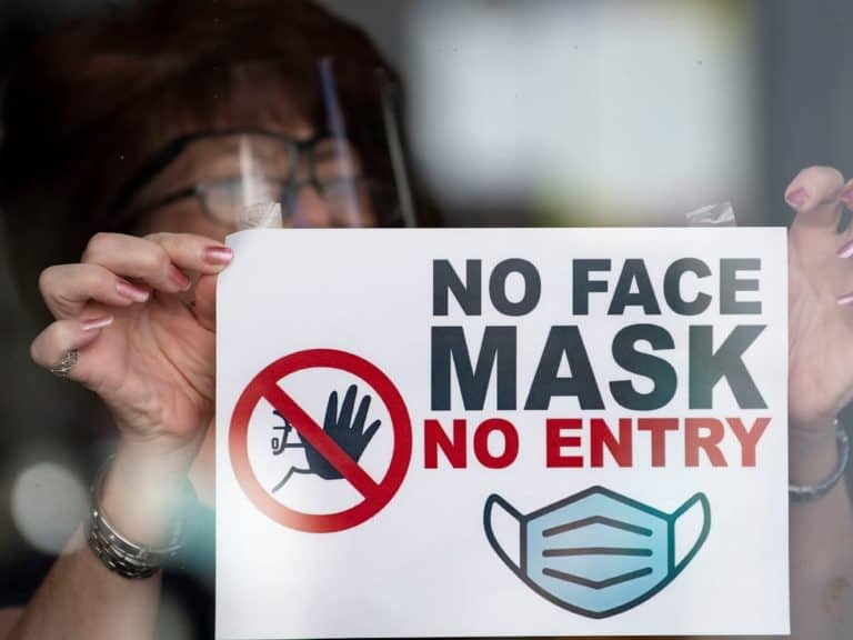 Getting Back Into the World Without  A Mask…When?