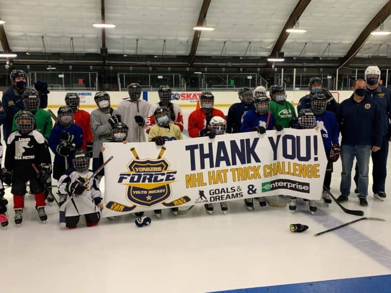 Yonkers Force Youth Hockey Scores $3,000 Donation from the NHL