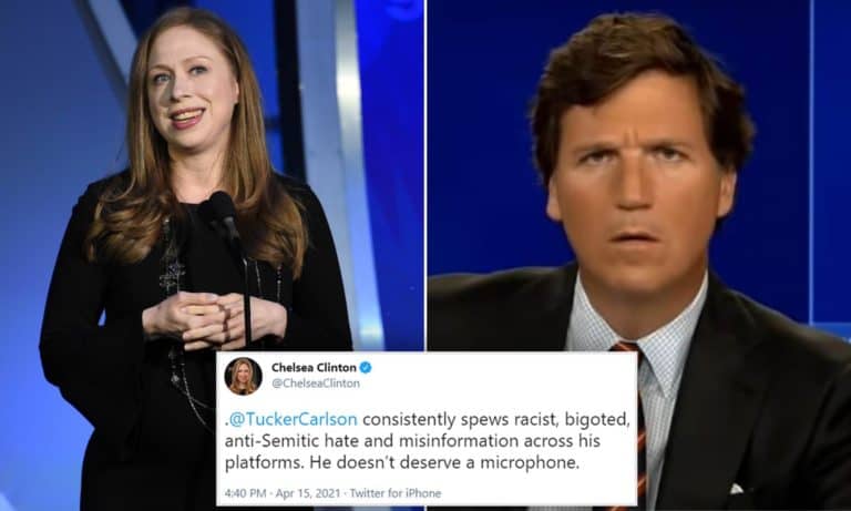 Chelsea Clinton Wants Carlson Facebook Post About Vaccinations Taken Down