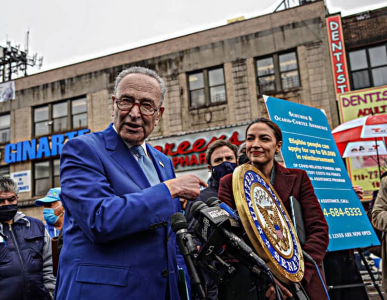 Sen. Schumer & AOC Announce COVID Funeral Assistance Through FEMA