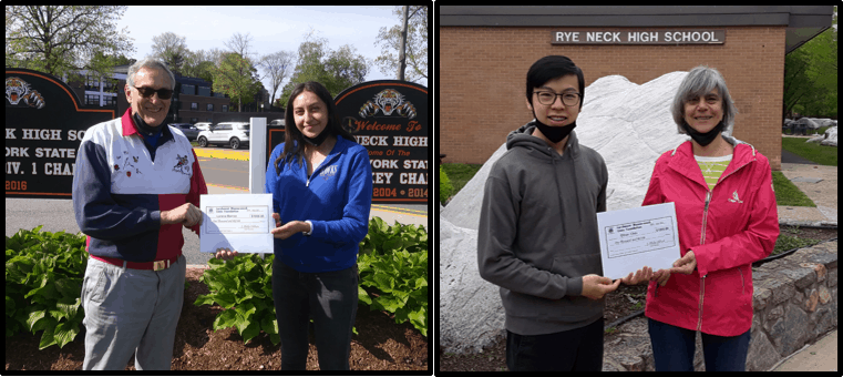 The Larchmont-Mamaroneck Lions Present Scholarships to High School Seniors The Larchmont-Mamaroneck Lions Present Scholarships to High School Seniors