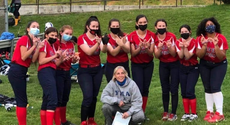 Lady Eagles Softball Dominate First Game With a 24-2 Win Over Woodlands
