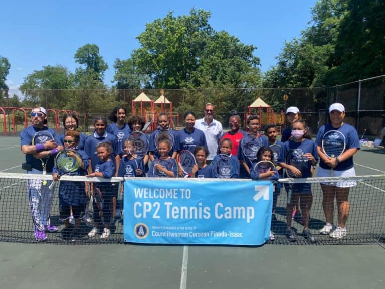 Majority Leader Pineda-Isaac Holds Annual CP2 Tennis Camp