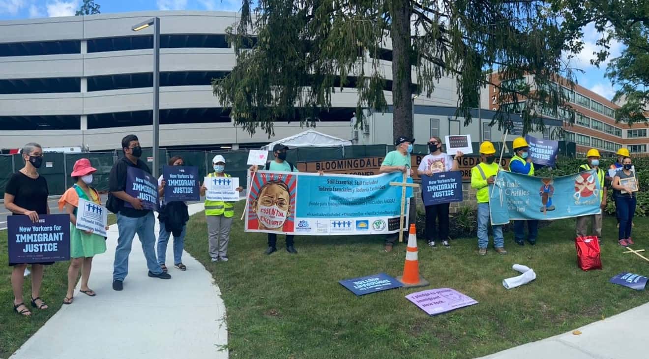 Excluded Workers Rally, Say They Can’t Access $2.1 Billion Relief Fund Excluded Workers Rally, Say They Can’t Access $2.1 Billion Relief Fund