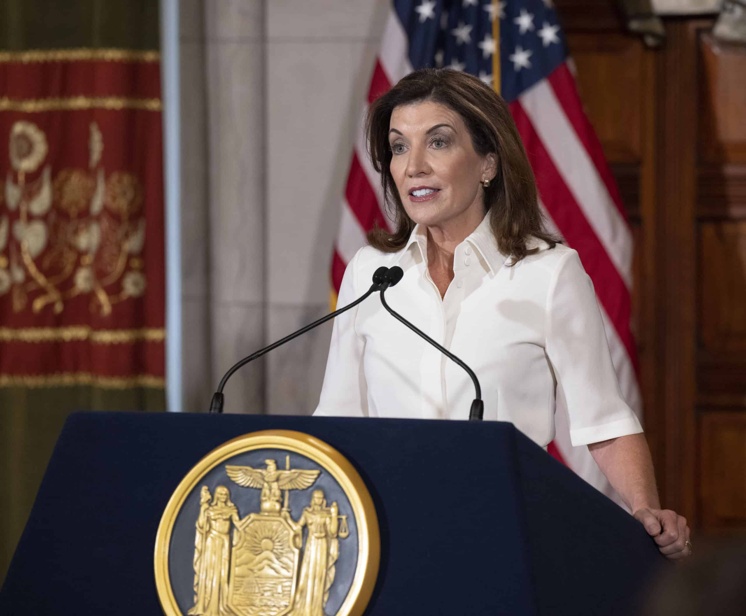 Gov. Hochul Orders Mask Requirement in All Schools, Pursuing Options to Mandate Vaccines for School Employees Gov. Hochul Orders Mask Requirement in All Schools, Pursuing Options to Mandate Vaccines for School Employees