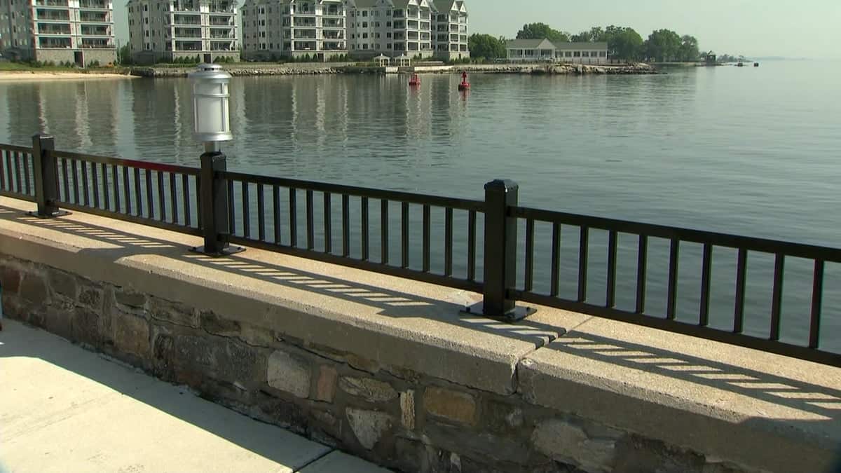 County Completes Glen Island Seawall Rehab County Completes Glen Island Seawall Rehab