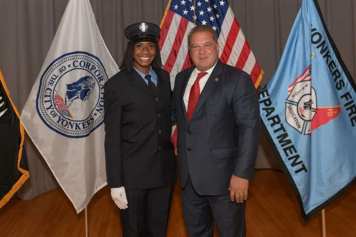 Yonkers Welcomes First African-American Female Firefighter | Yonkers Times