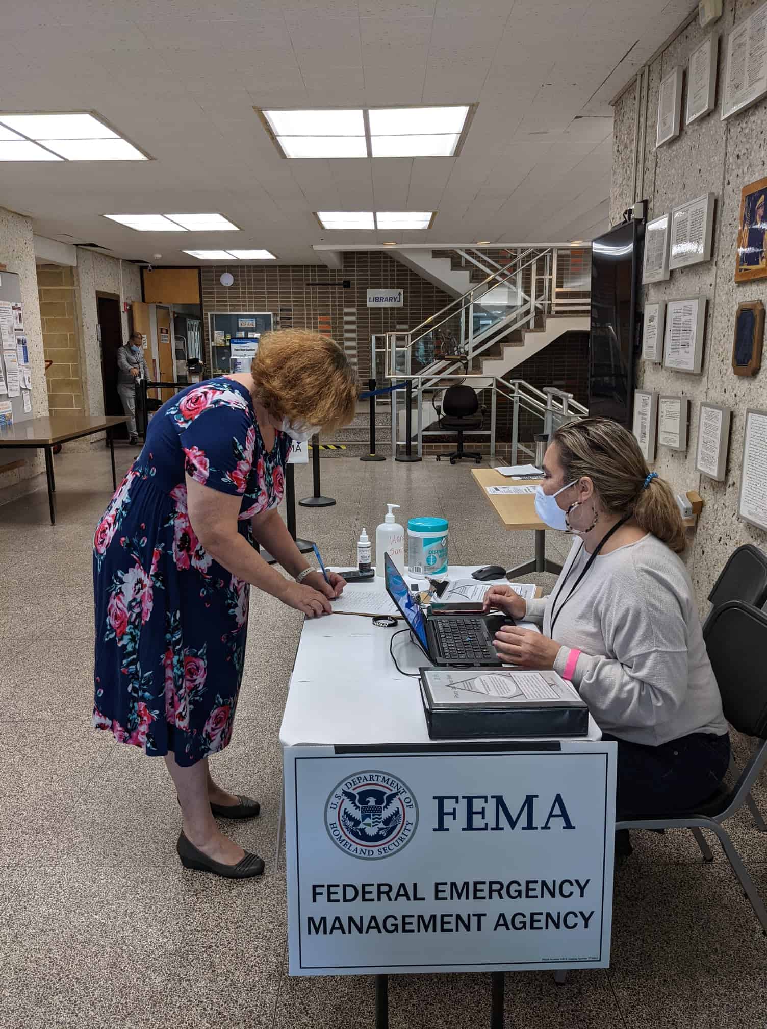 FEMA Opens Disaster Recovery Center at Grinton I. Will Library in Yonkers FEMA Opens Disaster Recovery Center at Grinton I. Will Library in Yonkers