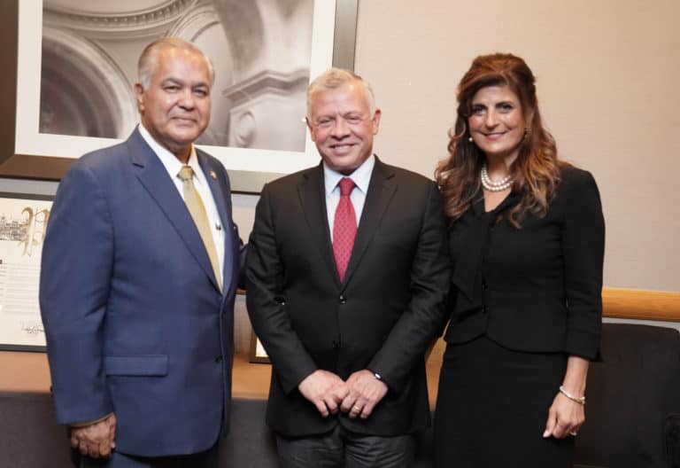 Yonkers Assemblyman Nader Sayegh Meets with King Abdullah of Jordan