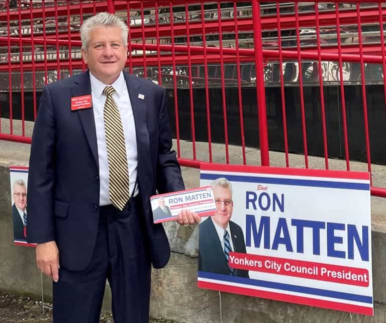 Yonkers City Council President Candidate Ron Matten: “I’m Going to Win on Nov.2”