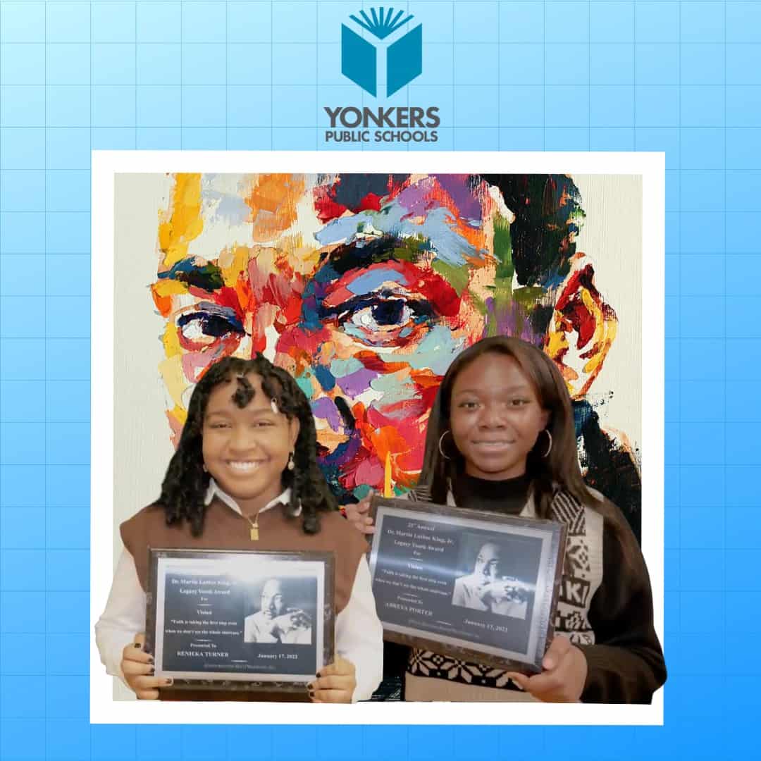 Congratulations YPS Students Renieka Turner & Abreya Porter for MLK Award Congratulations YPS Students Renieka Turner & Abreya Porter for MLK Award