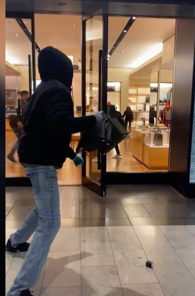 Video: Thieves snatch several Louis Vuitton bags at The Westchester mall