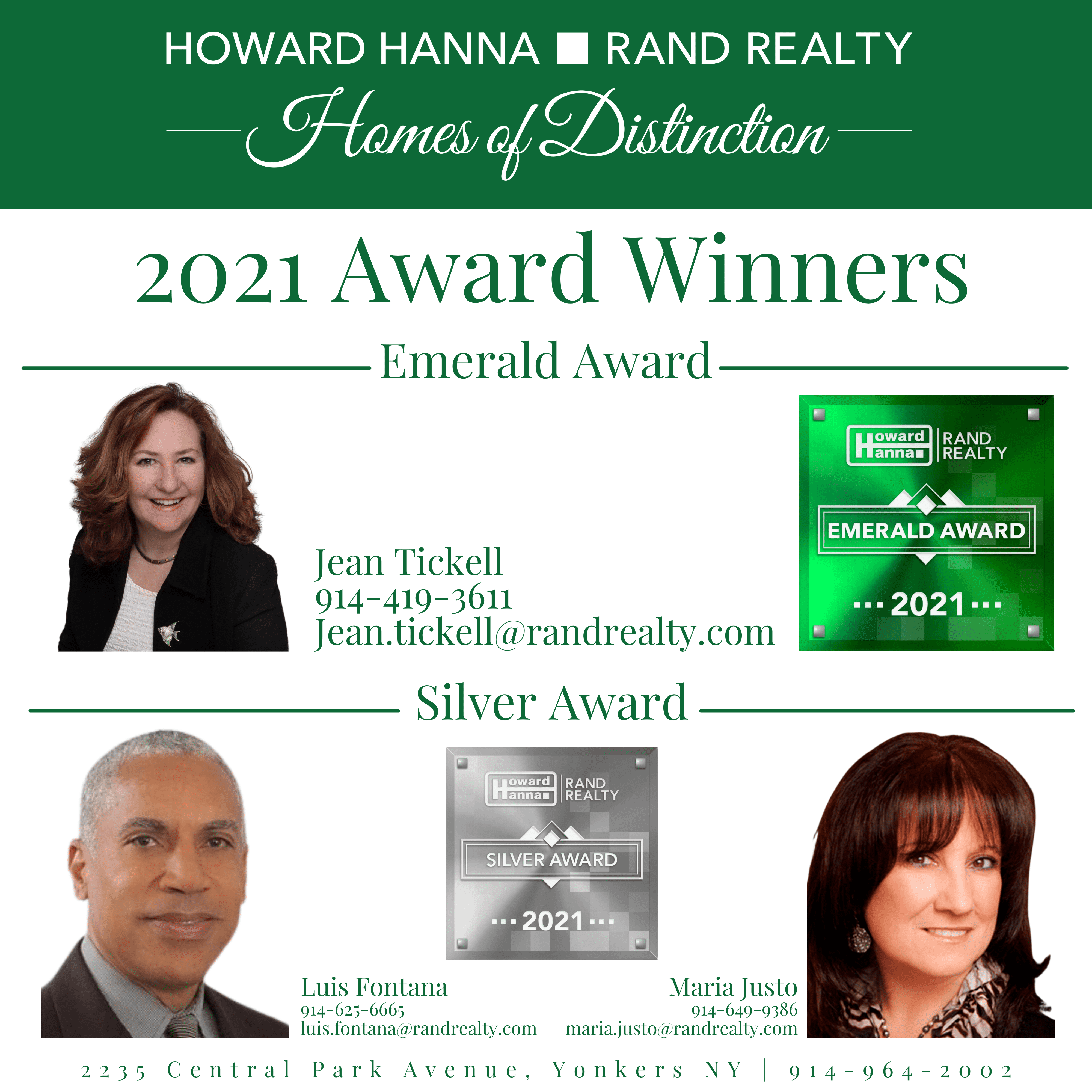 Howard Hanna Rand Realty Announce 2021 Award Winners Howard Hanna Rand Realty Announce 2021 Award Winners