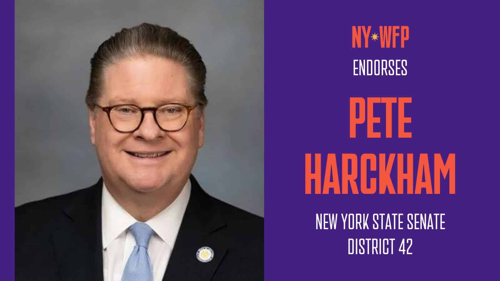 State Senator Peter Harckham Announces Re-Election Bid to Newly Created 42nd District State Senator Peter Harckham Announces Re-Election Bid to Newly Created 42nd District