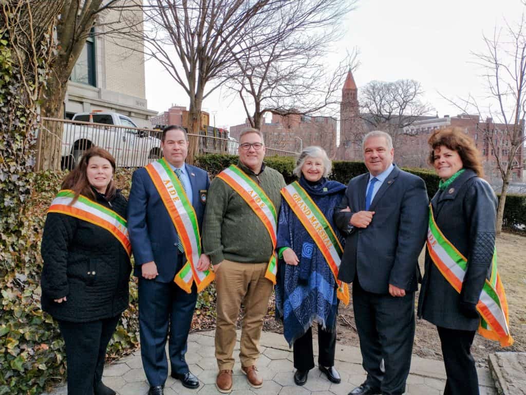 Irish Flag Raised Above Yonkers City Hall for McLean Ave. St. Patrick's