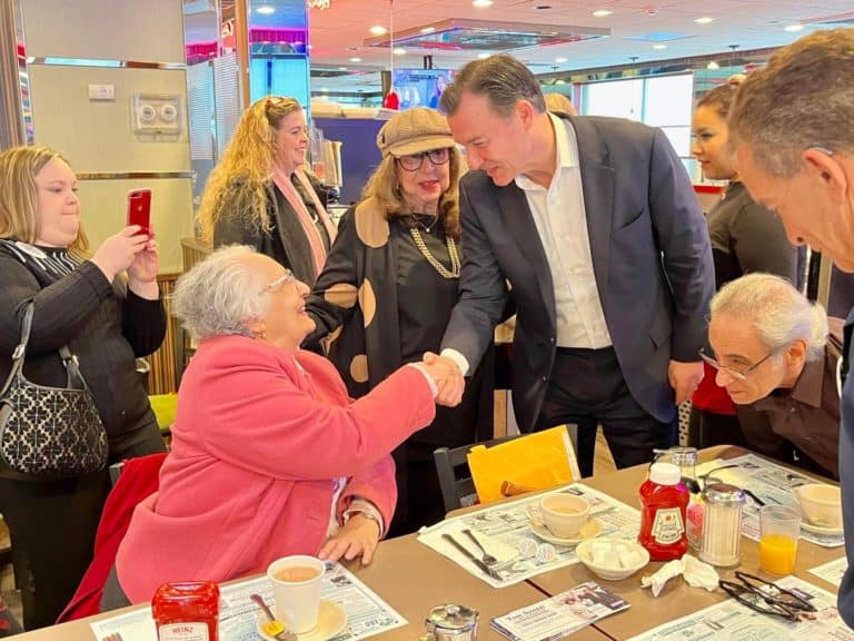 Tom Suozzi Brings Democratic Campaign for Governor to Westchester