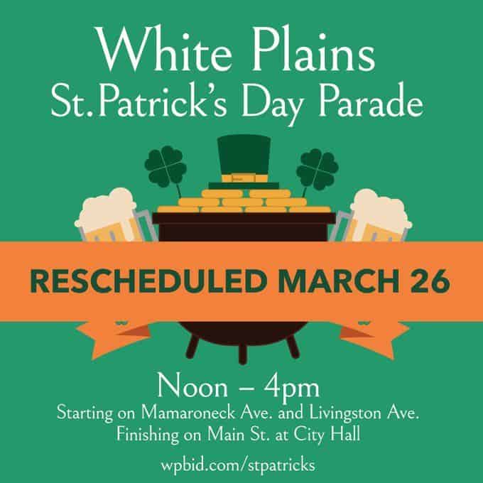 White Plains St. Patrick's Day Parade Postponed to March 26 Yonkers Times