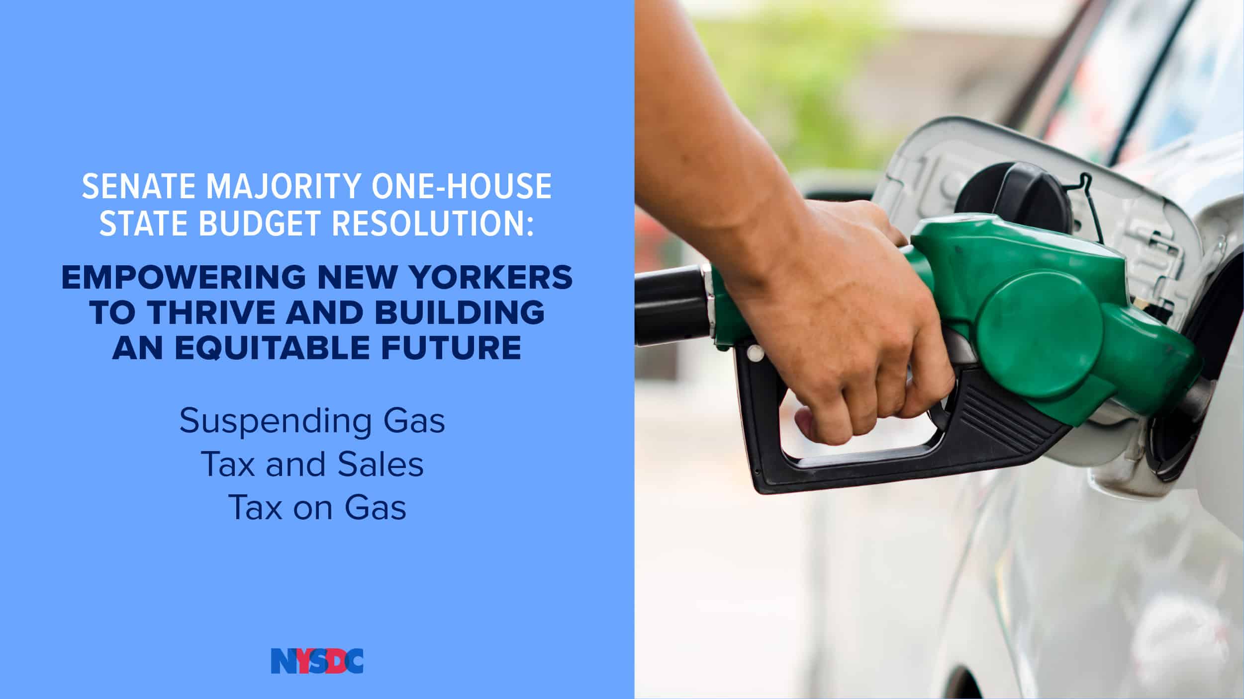Stewart-Cousins Includes 48 Cent Gas Tax Suspension in State Senate’s One House Budget Stewart-Cousins Includes 48 Cent Gas Tax Suspension in State Senate’s One House Budget