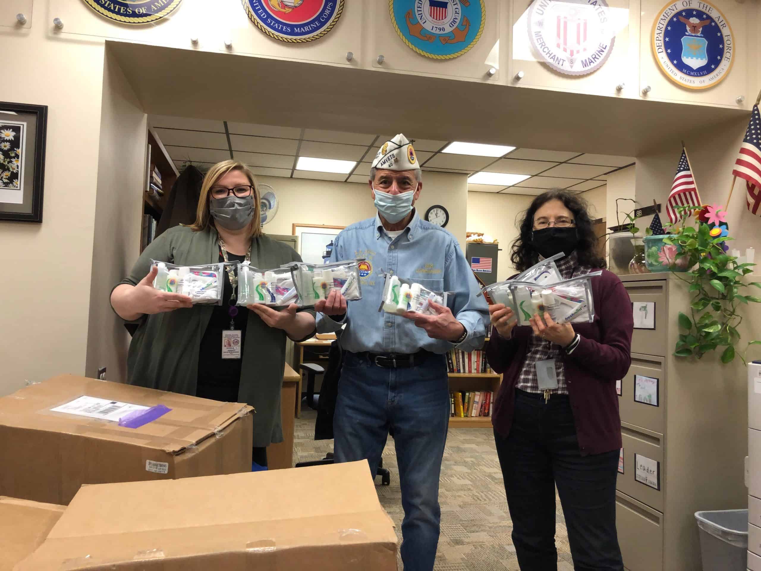 AMVETS Make Donation to Veterans at Montrose VA Hospital AMVETS Make Donation to Veterans at Montrose VA Hospital