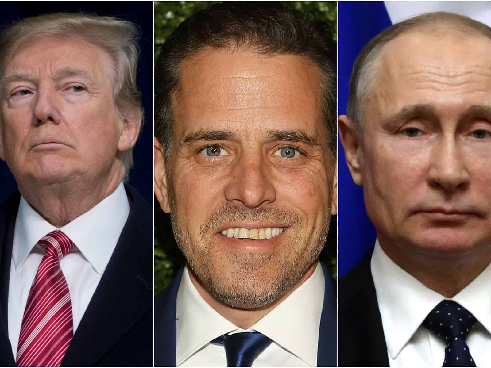 Trump Calls on Putin to Release Dirt on Hunter Biden Trump Calls on Putin to Release Dirt on Hunter Biden