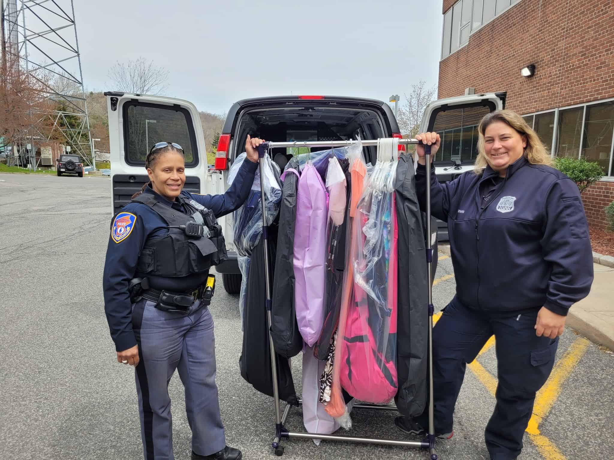 Yonkers Women in Law Enforcement and PAL Collect Prom Dresses for High School Girls Yonkers Women in Law Enforcement and PAL Collect Prom Dresses for High School Girls