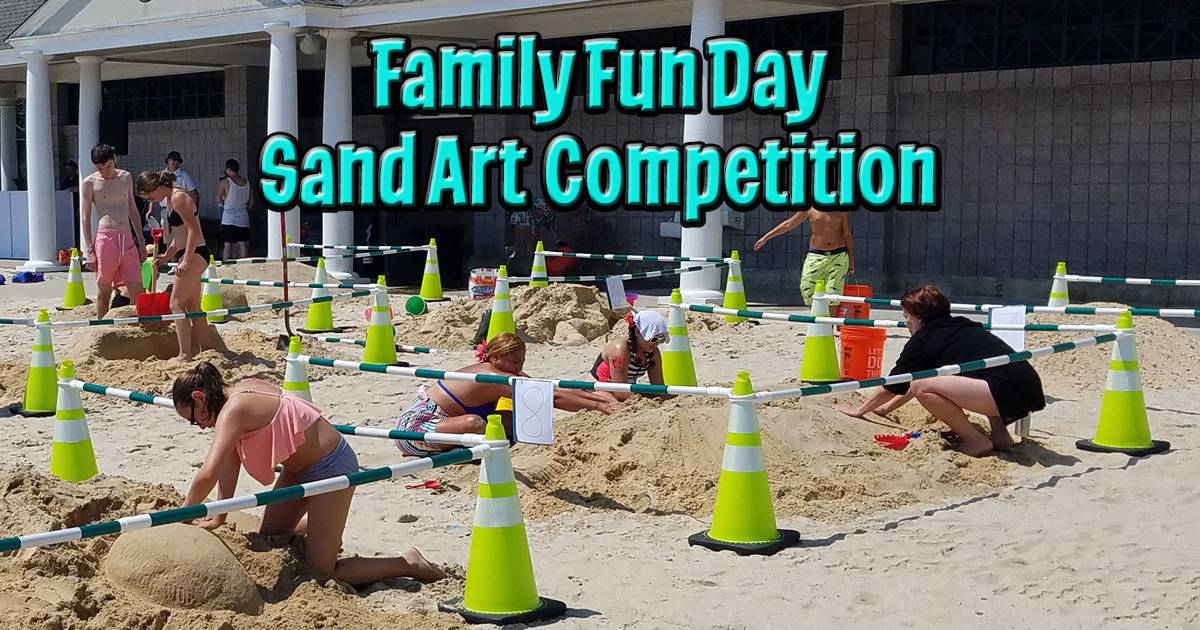 GLEN ISLAND SAND ART COMPETITION RETURNS, SATURDAY, AUG. 6 GLEN ISLAND SAND ART COMPETITION RETURNS, SATURDAY, AUG. 6